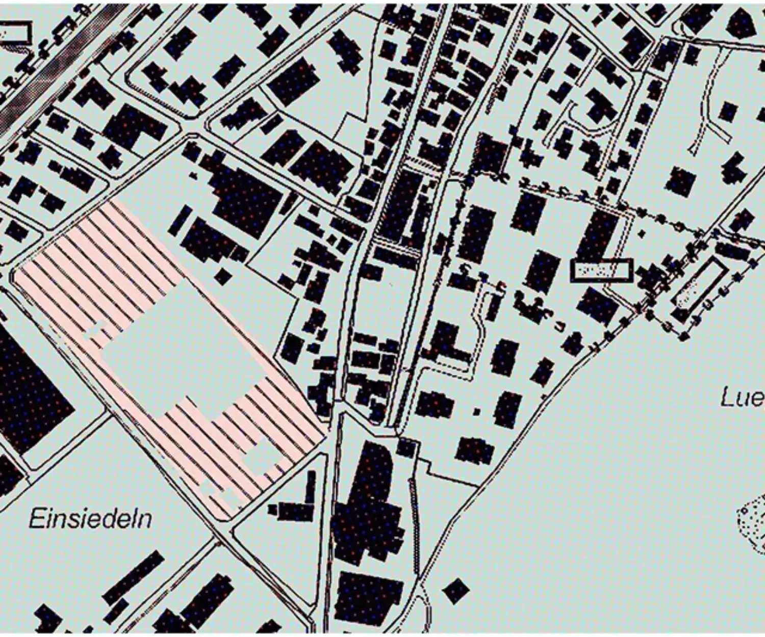 Ausschnitt aus dem Zonenplan der Arealentwicklung Steinel in Einsiedeln.
