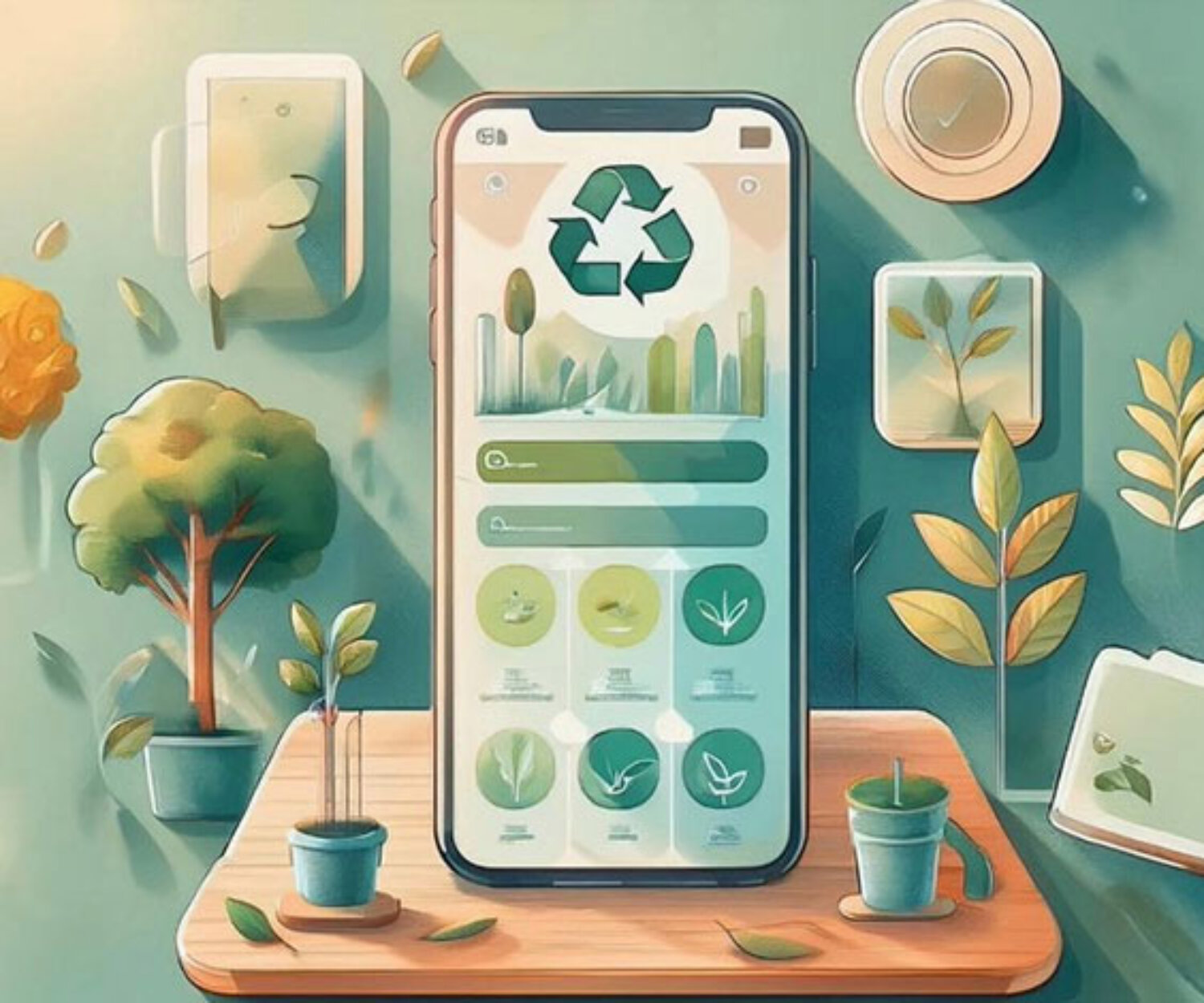 Nachhaltigkeits-App mit Gamification-Elementen zur Förderung von Umweltbewusstsein